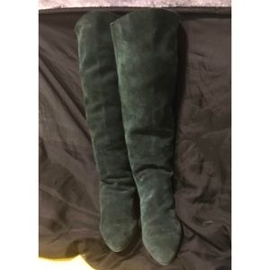Vintage green boots